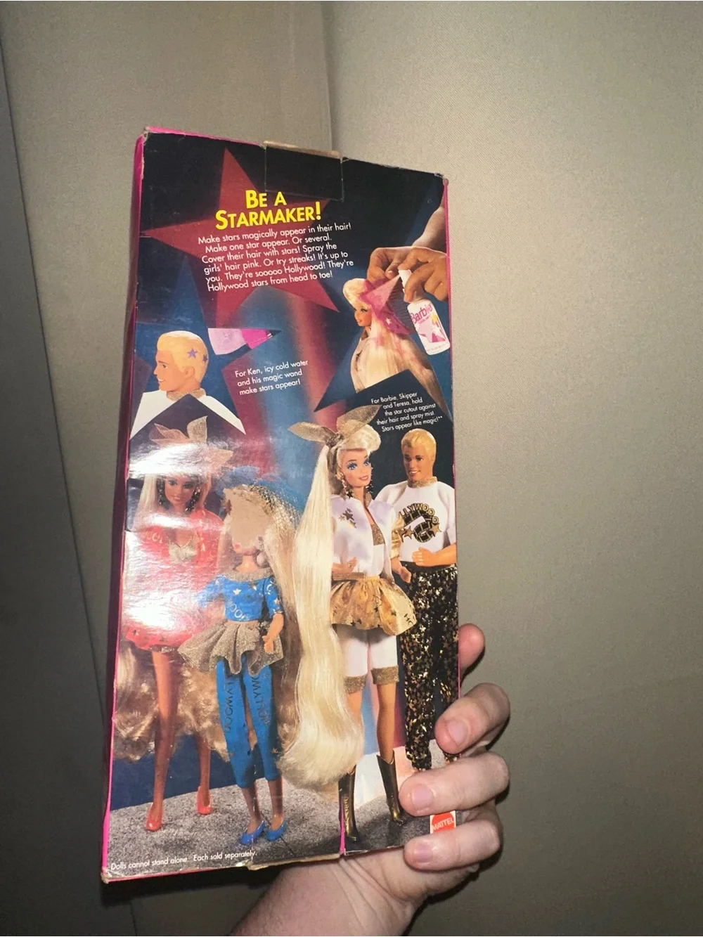 VTG 1992 Mattel Hollywood Hair Barbie doll NEW damaged box - Picture 4 of 4